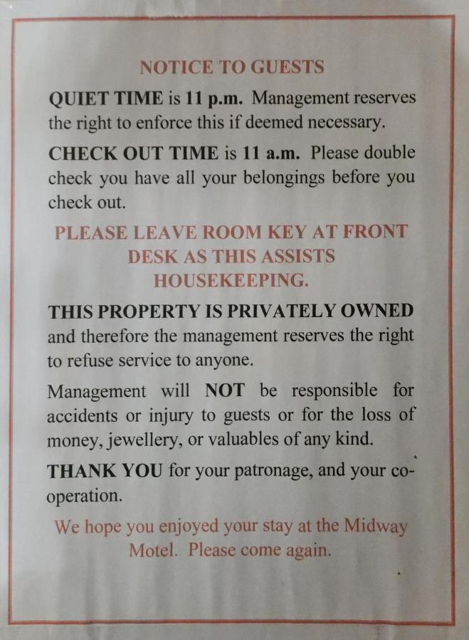 Midway Motel Радиссон Экстерьер фото